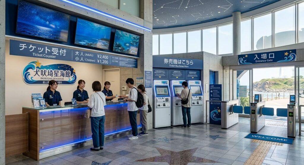 チケット売り場の写真