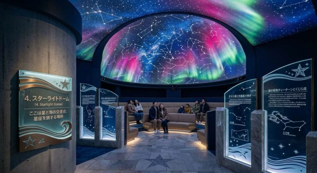 プラネタリウムエリアの写真