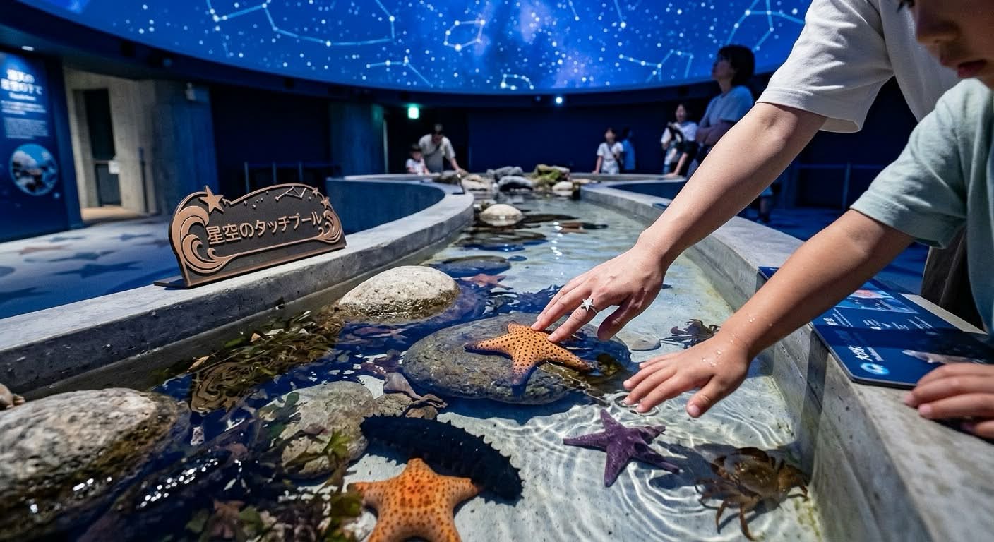 タッチプールの様子