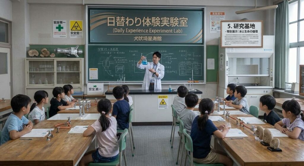 実験体験の様子